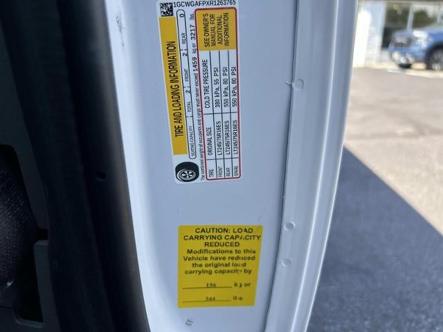 2024 Chevrolet Express Cargo 2500 Base