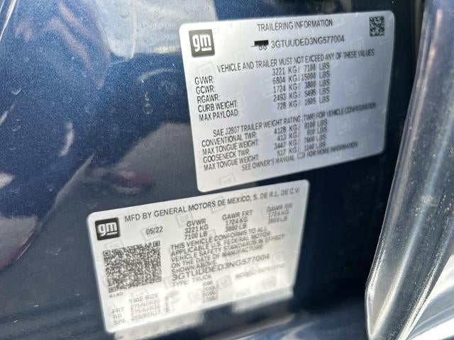 2022 GMC Sierra 1500 SLT