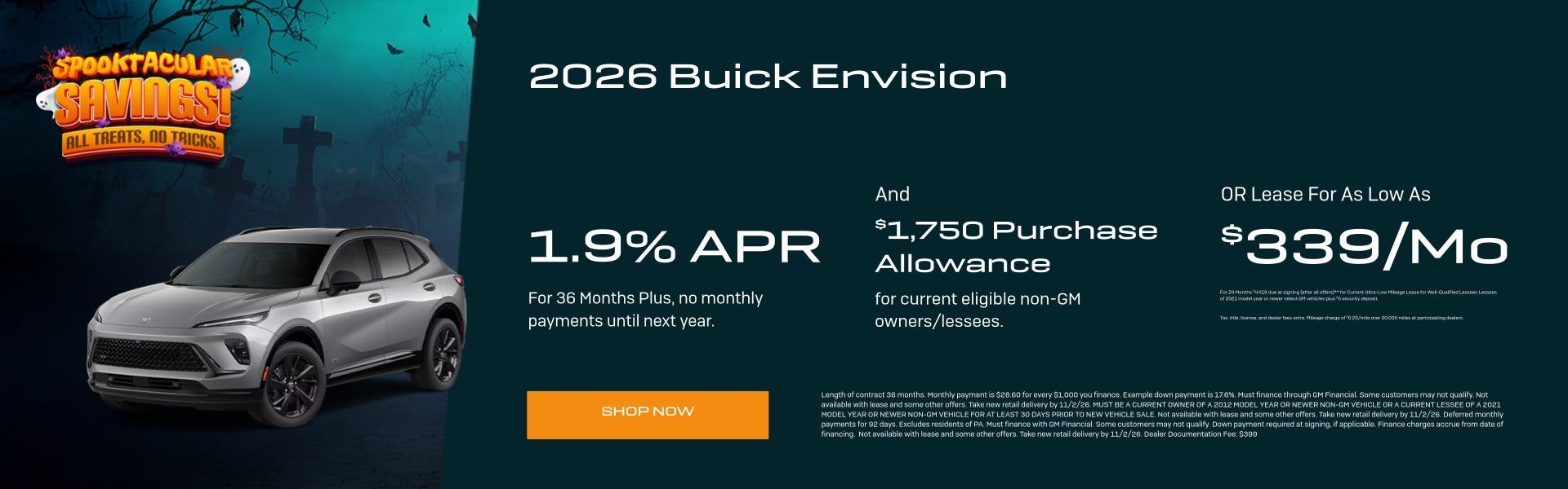 October Special Offer - Envision