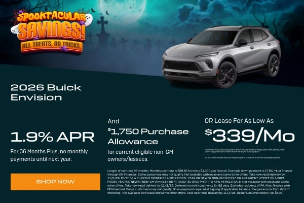 October Special Offer - Envision