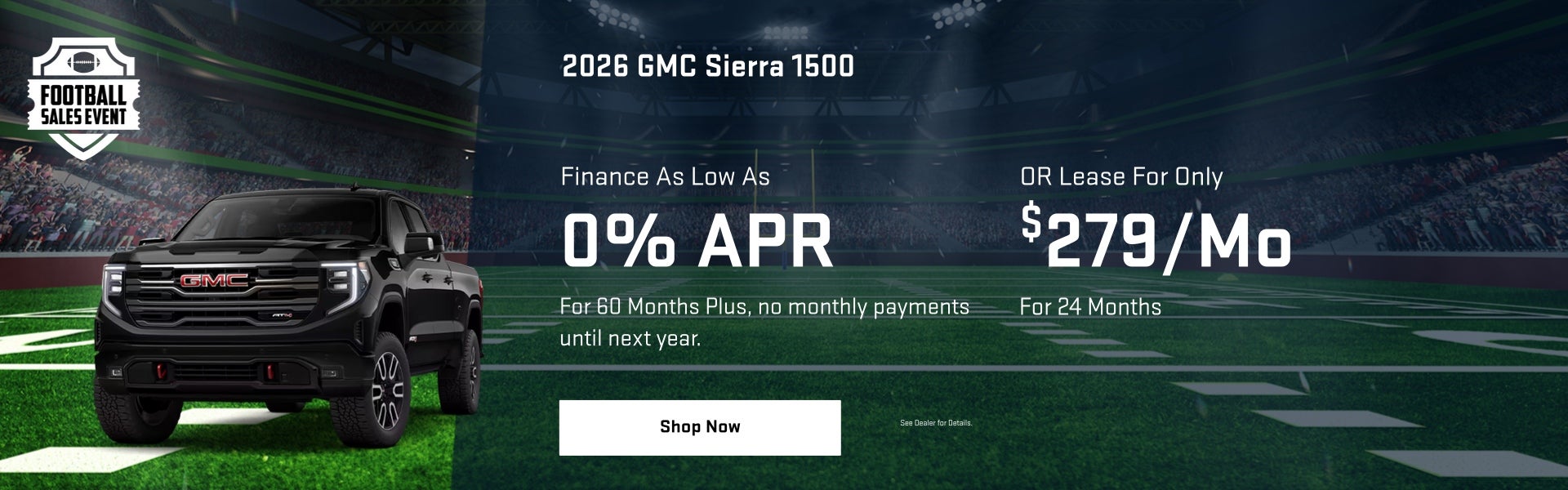 September 2026 Specials
